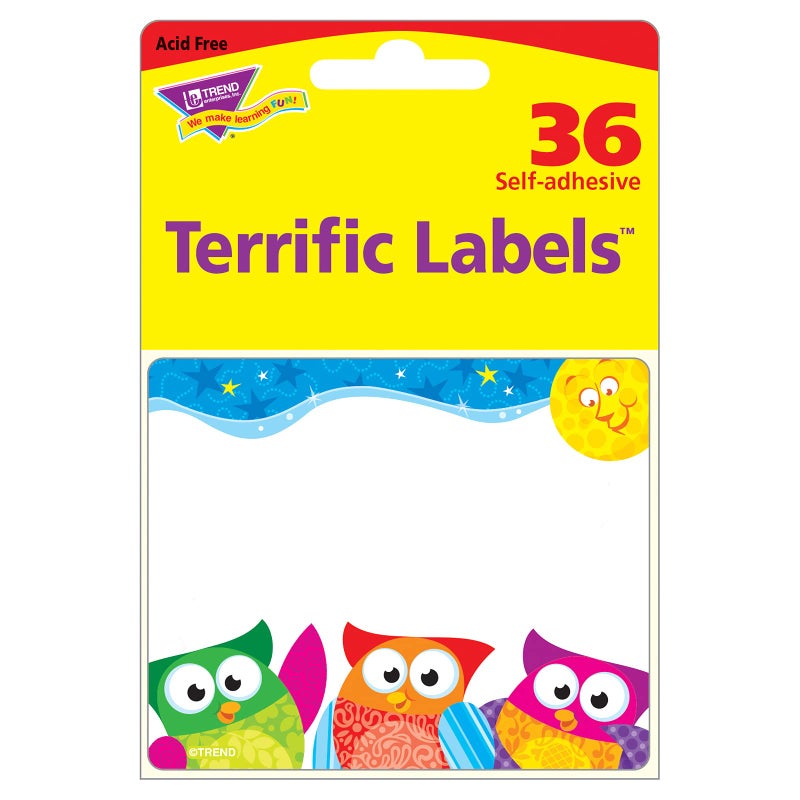 Trend Enterprises Owl-Stars!â„¢ Name Tags - Image 2